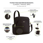 Travelon Classic Anti-Theft Travel Bag Black 42224 - 8