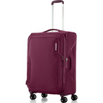 American Tourister Applite 5 Medium 72cm Softside Suitcase Burgundy 53198