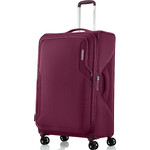 American Tourister Applite 5 Large 82cm Softside Suitcase Burgundy 53199