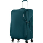 American Tourister Applite 5 Large 82cm Softside Suitcase Deep Ocean 53199