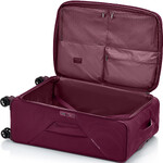 American Tourister Applite 5 Softside Suitcase Set of 3 Burgundy 53197, 53198, 53199 with FREE Digital Luggage Scale 12775 - 4