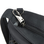 Travelon Metro Anti-Theft Saddle Crossbody Bag Gray Heather 43625 - 4