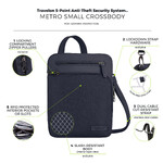 Travelon Metro Anti-Theft Small Crossbody Bag Navy Heather 43415 - 6