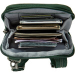 Travelon Metro Anti-Theft Stadium Mini Crossbody Bag Forest Heather 43417 - 3
