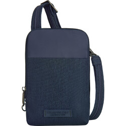 Travelon Metro Anti-Theft Stadium Mini Crossbody Bag Navy Heather 43417