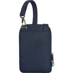 Travelon Metro Anti-Theft Stadium Mini Crossbody Bag Navy Heather 43417 - 1