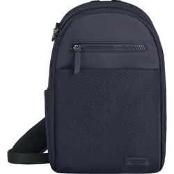 Travelon Metro Anti-Theft Tablet Sling Bag Navy Heather 43413