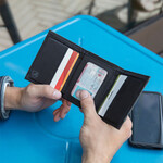Travelon RFID Blocking Trifold Wallet Black 82034 - 2