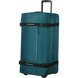 American Tourister Urban Track Large 78cm Drop Bottom Wheel Duffel Totally Teal 43165