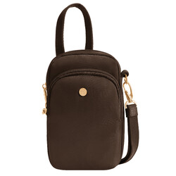 Travelon Avenue Anti-Theft Phone Crossbody Bag Espresso 43731 - ORDER NOW FOR DELIVERY IN JANUARY 2027