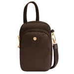 Travelon Avenue Anti-Theft Phone Crossbody Bag Espresso 43731 - ORDER NOW FOR DELIVERY IN JANUARY 2027