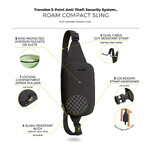 Travelon Roam Anti-Theft Compact Sling Bag Black 43674 - 8