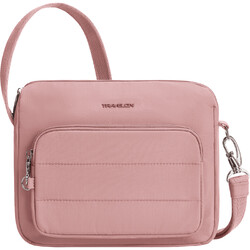 Travelon Roam Anti-Theft East/West Crossbody Bag Desert Pink 43676