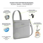Travelon Roam Anti-Theft Small Crossbody Bag Glacier 43675 - 8
