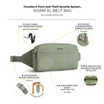 Travelon Roam Anti-Theft XL Belt Bag Moss 43678 - 8