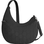 Travelon Runways Anti-Theft Asymmetric Hobo Bag Black 43716