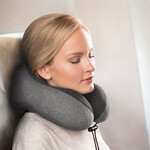 Travelon Travel Accessories Contoured Memory Foam Travel Pillow Charcoal 13483 - 2
