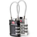 Travelon Travel Accessories Set of 2 TSA Accepted Cable Locks Classic Combo 13694 - ORDER NOW FOR DELIVERY IN FEBRUARY 2027