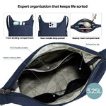 Travelon Core Anti-Theft Vertical Messenger Bag Navy 43739 – ORDER NOW FOR DELIVERY IN JANUARY 2027 - 3