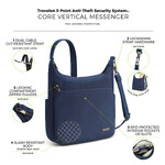Travelon Core Anti-Theft Vertical Messenger Bag Navy 43739 – ORDER NOW FOR DELIVERY IN JANUARY 2027 - 8