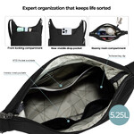 Travelon Core Anti-Theft Vertical Messenger Bag Black 43739 – ORDER NOW FOR DELIVERY IN JANUARY 2027 - 3