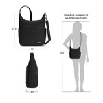 Travelon Core Anti-Theft Vertical Messenger Bag Black 43739 – ORDER NOW FOR DELIVERY IN JANUARY 2027 - 7