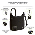 Travelon Core Anti-Theft Vertical Messenger Bag Black 43739 – ORDER NOW FOR DELIVERY IN JANUARY 2027 - 8