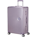 American Tourister Soundbox ALU Large 77cm Hardside Suitcase Stormy Lilac 55711