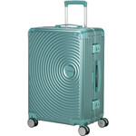 American Tourister Soundbox ALU Medium 68cm Hardside Suitcase  Dusty Turquoise 55710