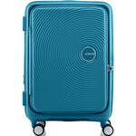 American Tourister Curio Book Opening Medium 68cm Hardside Suitcase Deep Ocean 53569 - 1