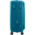 American Tourister Curio Book Opening Large 75cm Hardside Suitcase Deep Ocean 53570 - 4