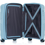 American Tourister Light Max Small/Cabin 55cm Hardside Suitcase Misty Blue 48198 - 6