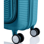 American Tourister Curio Book Opening Small/Cabin 55cm Hardside Suitcase Deep Ocean 53568 - 7