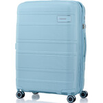 American Tourister Light Max Medium 69cm Hardside Suitcase Misty Blue 48199 - 1