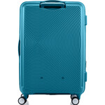 American Tourister Curio Book Opening Hardside Suitcase Set of 3 Deep Ocean 53568, 53569, 53570 with FREE Digital Luggage Scale 12775 - 2