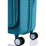 American Tourister Curio Book Opening Hardside Suitcase Set of 3 Deep Ocean 53568, 53569, 53570 with FREE Digital Luggage Scale 12775 - 6