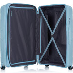 American Tourister Light Max Hardside Suitcase Set of 3 Misty Blue 48198, 48199, 48200 with FREE Digital Luggage Scale 12775 - 5