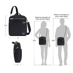 Travelon Heritage Anti-Theft Tablet Tour Bag Black 33074 – ORDER NOW FOR DELIVERY IN JANUARY 2027 - 7