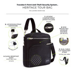 Travelon Heritage Anti-Theft Tablet Tour Bag Black 33074 – ORDER NOW FOR DELIVERY IN JANUARY 2027 - 8