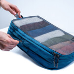 Travelon Travel Accessories Set of 2 Compression Cubes and Shoe Bag Peacock Teal 43744 – ORDER NOW FOR DELIVERY IN JANUARY 2027 - 4