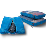Travelon Travel Accessories Set of 2 Compression Cubes and Shoe Bag Heather Gray 43744 – ORDER NOW FOR DELIVERY IN JANUARY 2027 - 1