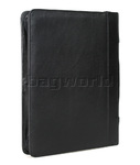 Artex Long Range Planner A4 Leather Ziparound Compendium with Binder plus Handle Black 40309 - 2