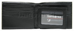 Samsonite RFID Blocking Leather Wallet with Credit Card Flap Black 50902 - 2