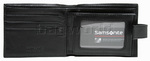 Samsonite RFID Blocking Leather Wallet with Flap and Coin Pocket Black 50903 - 2