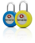 Samsonite Travel Accessories TSA Key Lock with Interchangeable Covers Yellow 34008 - 1