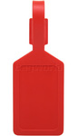 Airport Plastic Luggage Tag Red 25568 - 1