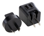 Targus Dual USB Wall Charger Black APA72 - 2
