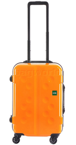orange cabin luggage