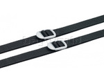 GO Travel 2 Luggage Straps Black GO225
