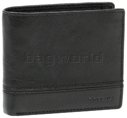 Cellini Aston Men's Leather RFID Blocking Wallet Black MH204